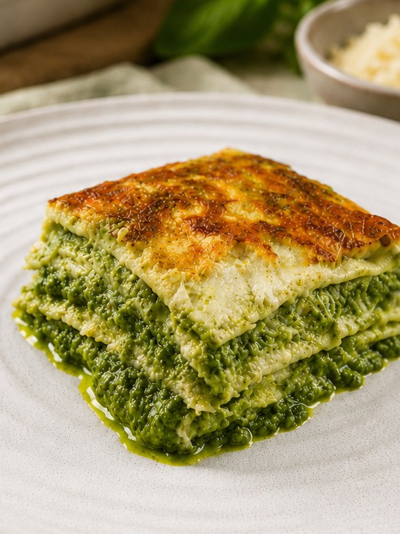 Lasagne Basil Pesto & Ricotta