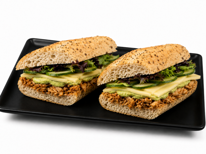 French Baguette – BBQ Chicken