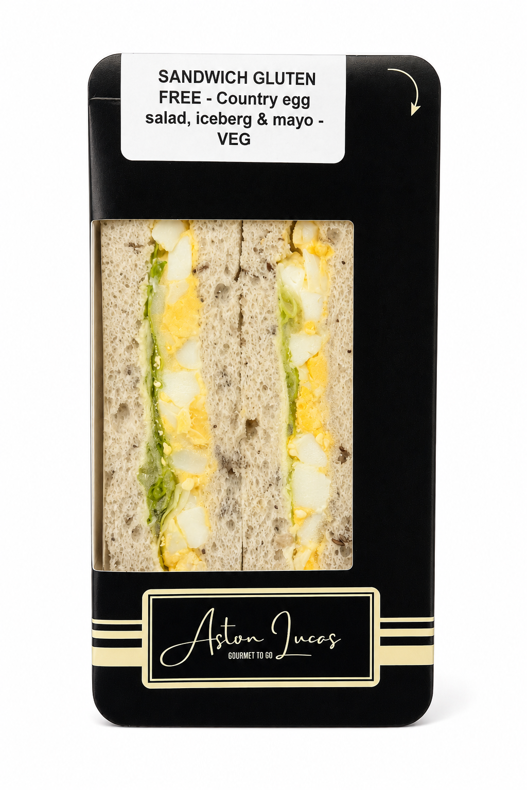 Gluten Free Sandwich – Country Egg by Aston Lucas Gourmet