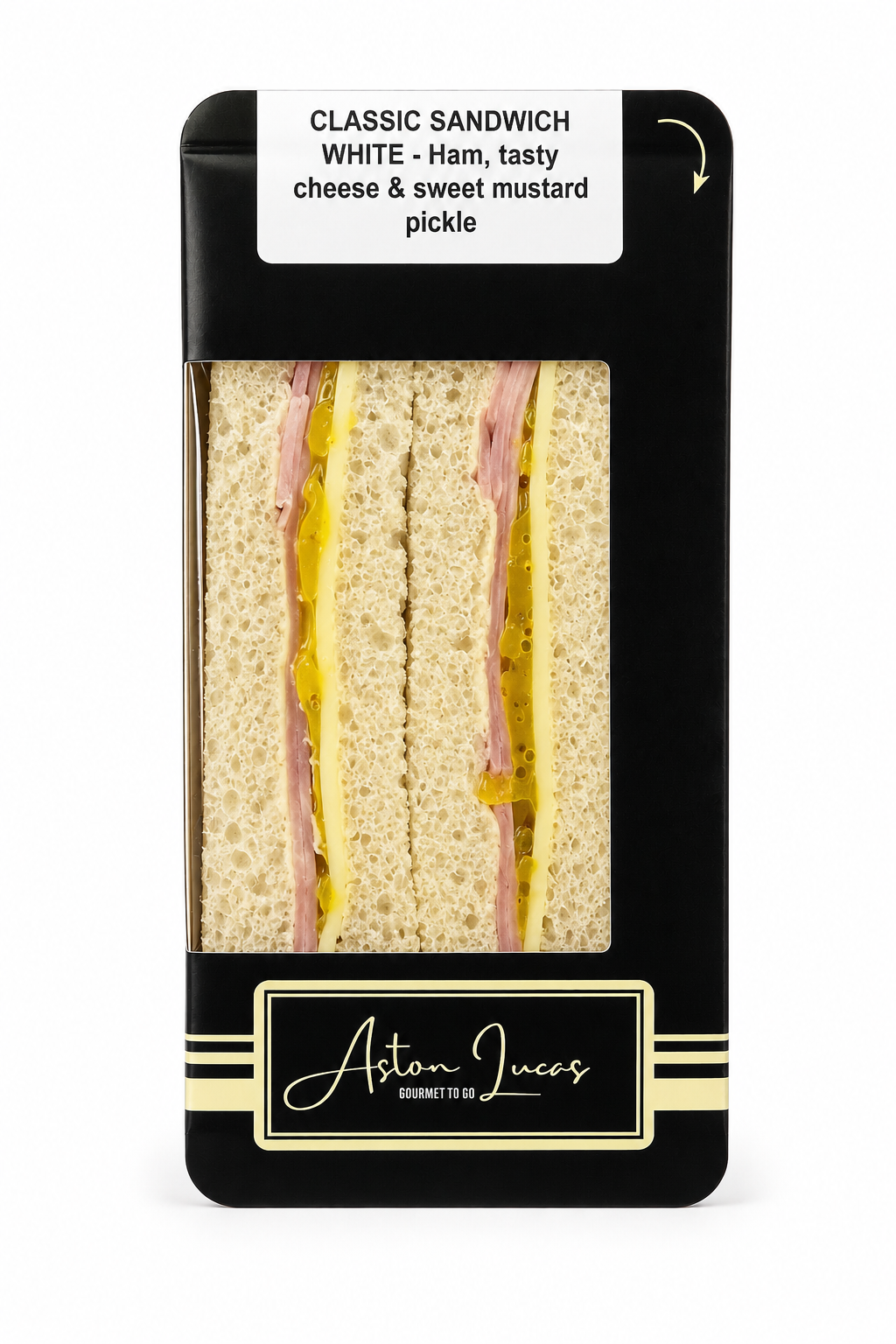 Classic Sandwich - Ham, Cheese and Mustard