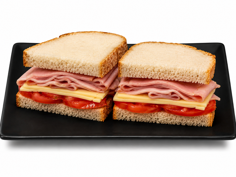Sourdough - Ham, Tomato & Mozzarella