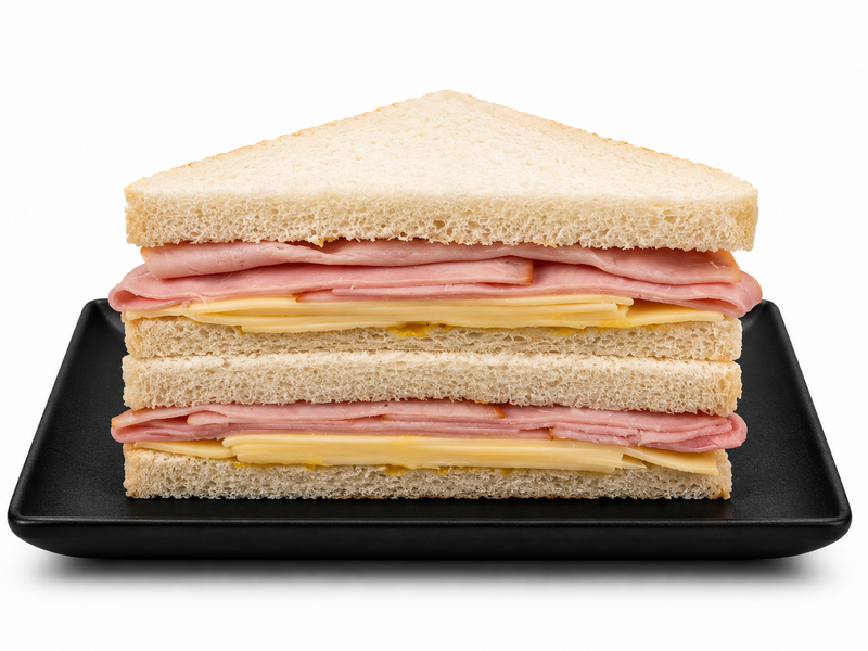Classic Sandwich - Ham, Cheese and Mustard