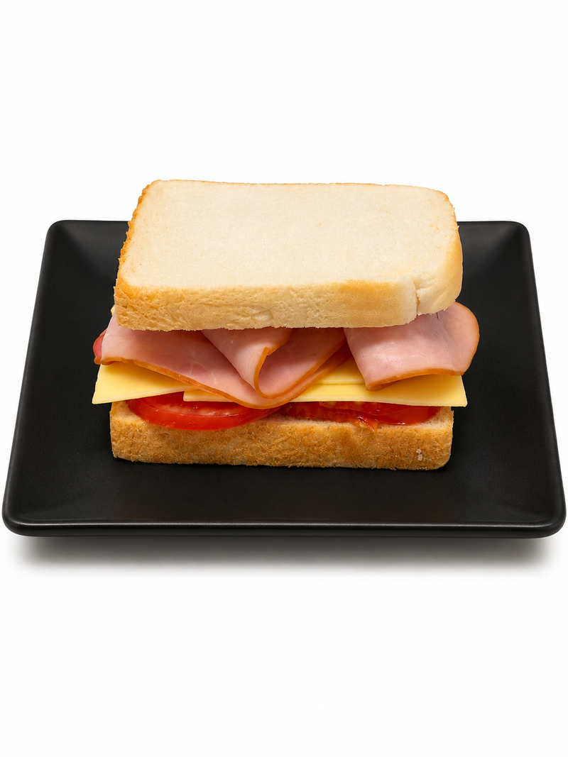 Toastie – Ham, Cheese & Tomato
