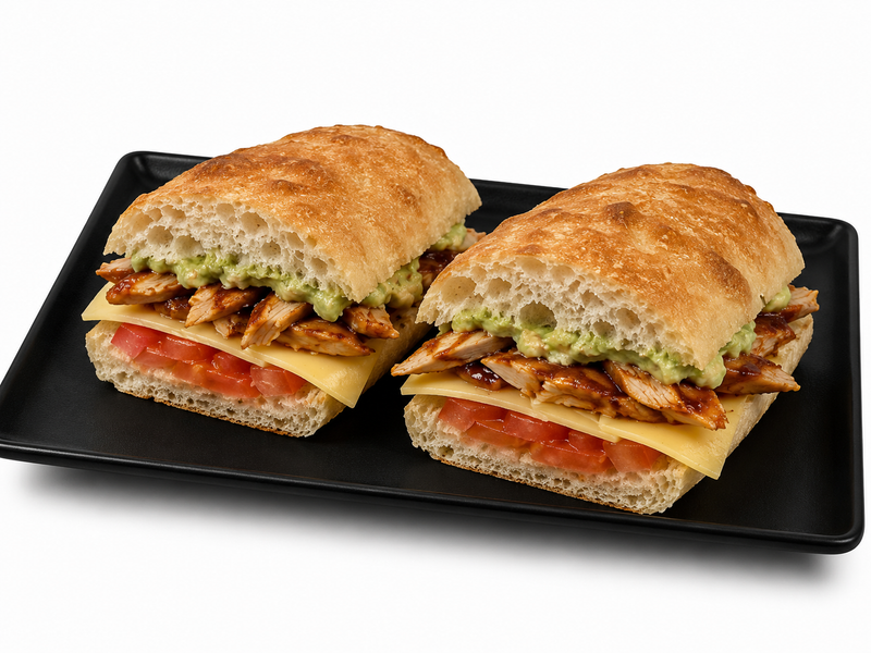 Turkish Roll – BBQ Chicken