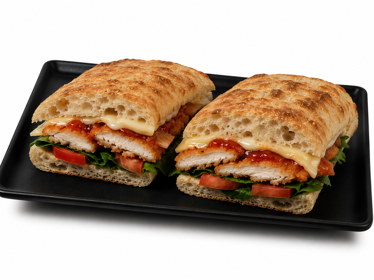 Turkish Roll – Chicken Schnitzel