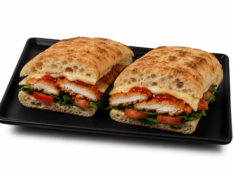 Turkish Roll – Chicken Schnitzel
