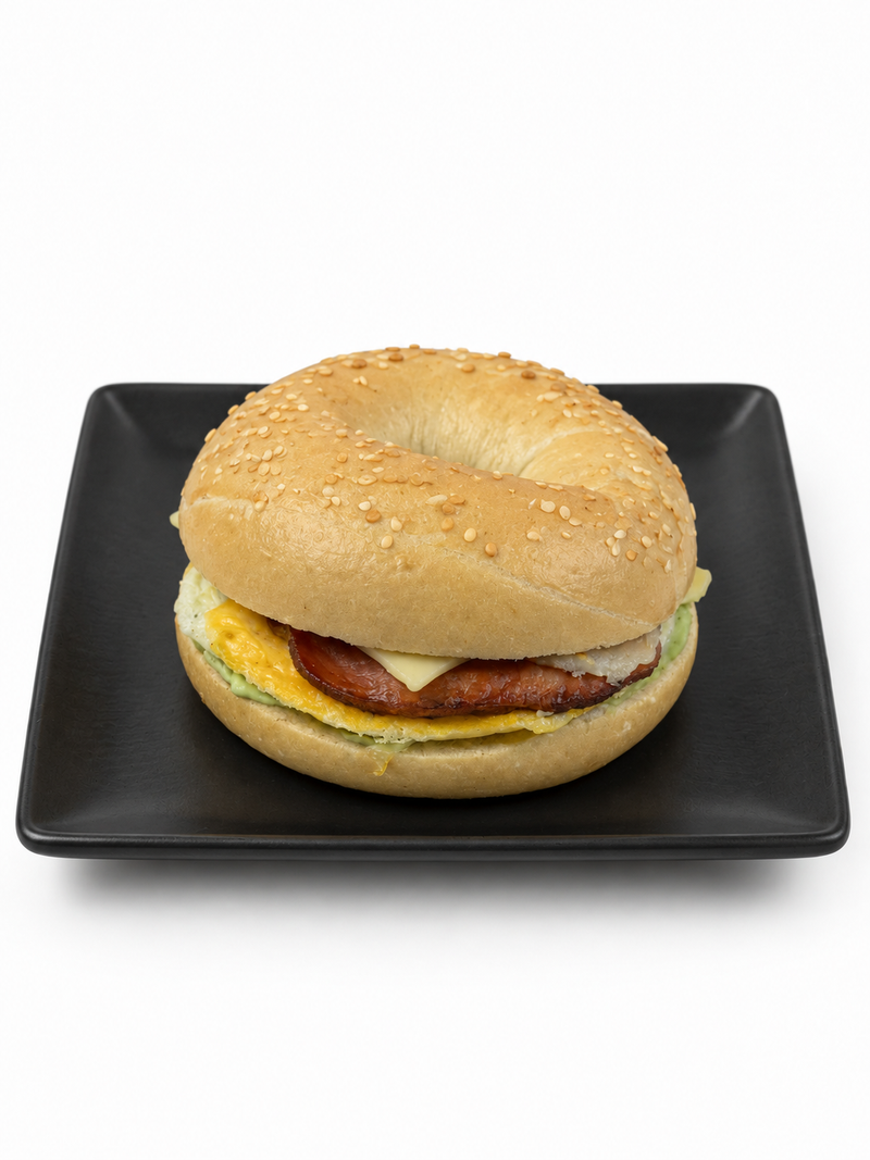 Bagel Egg & Bacon