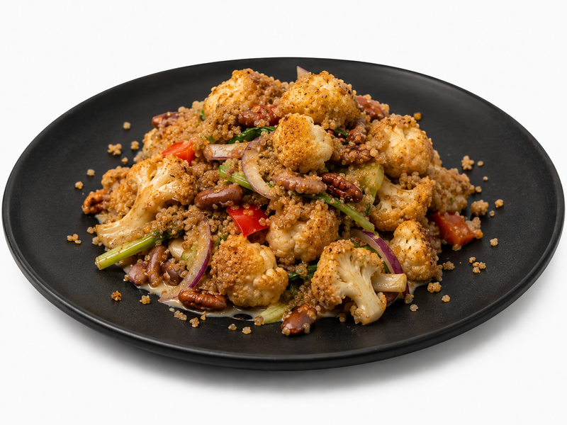 Roasted Cauliflower & Quinoa Salad