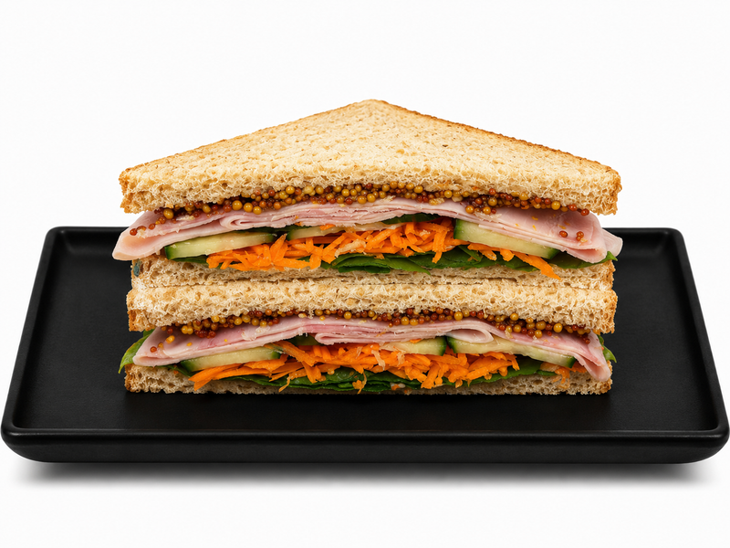 Gourmet Sandwich – Ham and Salad