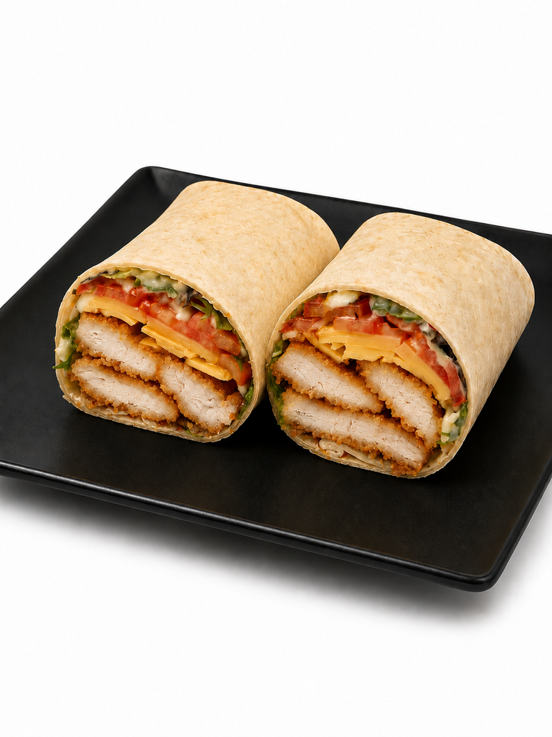 Gourmet Wrap – Chicken Schnitzel