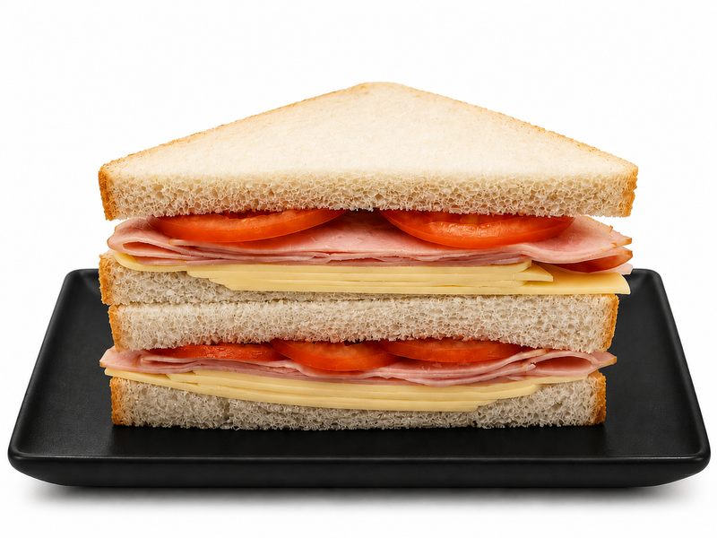 Classic Sandwich - Ham, Chesse and Tomato