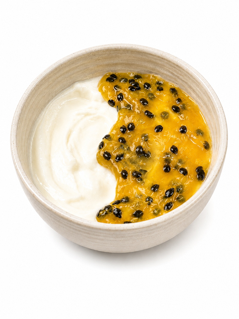 Passionfruit Yoghurt by Aston Lucas Gourmet