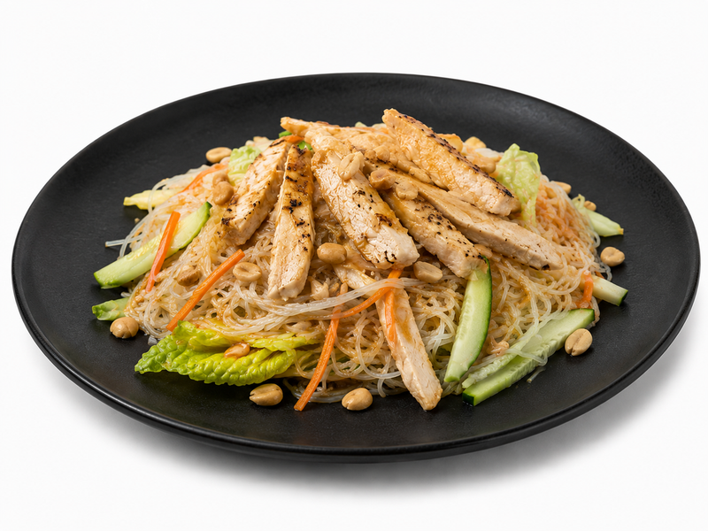 Vermicelli chicken noodle salad